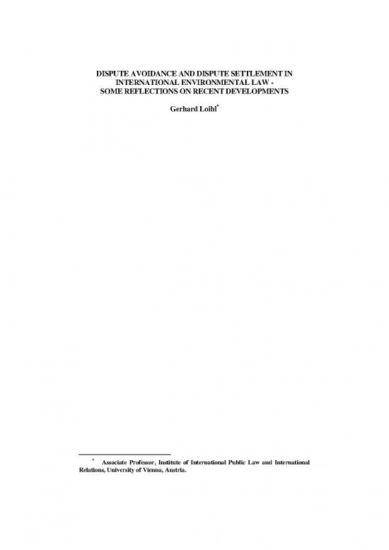 picture The Environment Pdf 55451 | Publicaciones Digital Xxiv Curso Derecho Internacional 1997 Gerhard Loibl