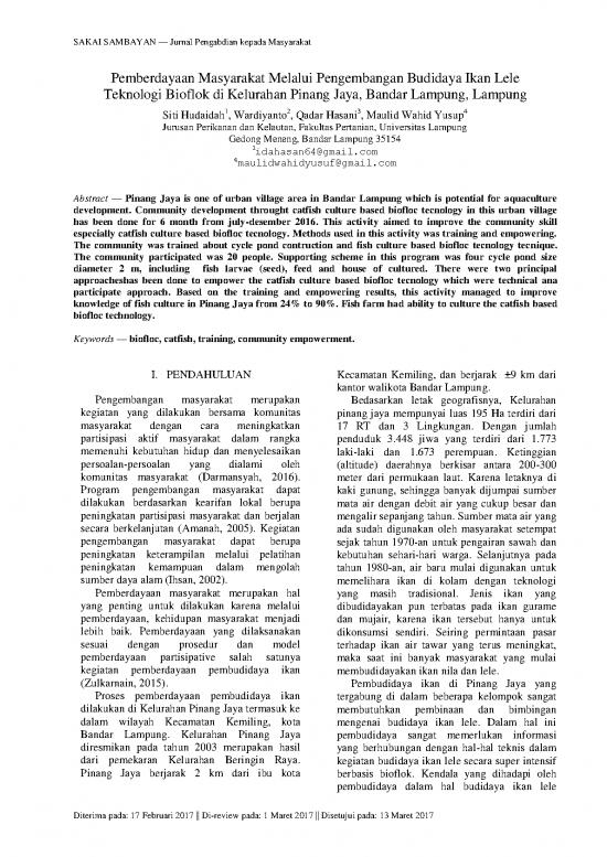 picture Budidaya Ikan Lele Pdf 56725 | Qadar Sakai Sambayan