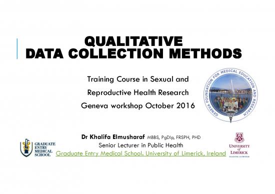 picture Research Pdf 55056 | Qualitative Data Collection Elmusharaf 2016