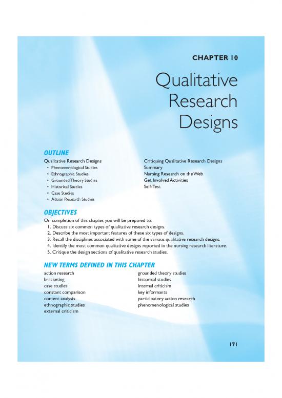 importance of qualitative research design pdf