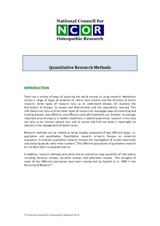 quantitative research methods 3rd edition pdf