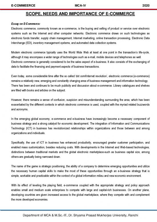 picture1_Commerce Pdf 54881 | Scope Needs And Importance Of E Commerce