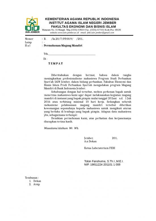 picture1_Contoh Cv Magang Mahasiswa Doc 56890 | Surat Permohonan Magang Mandiri 2019