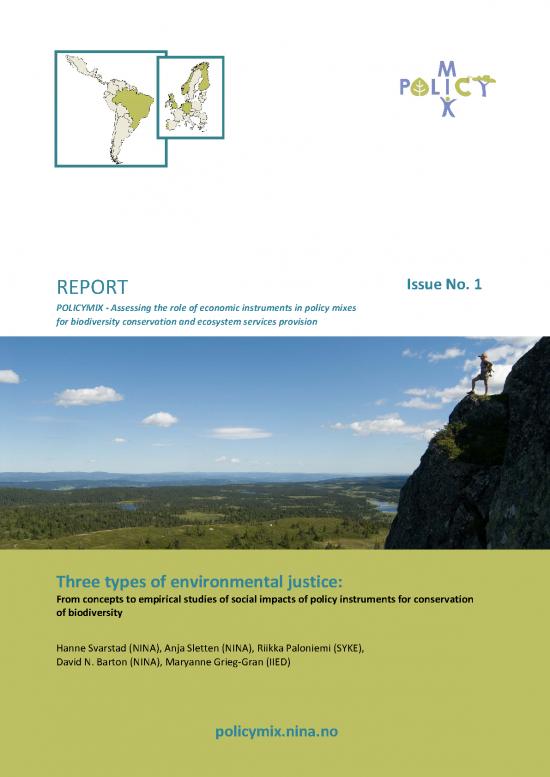 picture Project On Ecosystem Pdf 55398 | Svarstad Three Policymix Report 1 2011