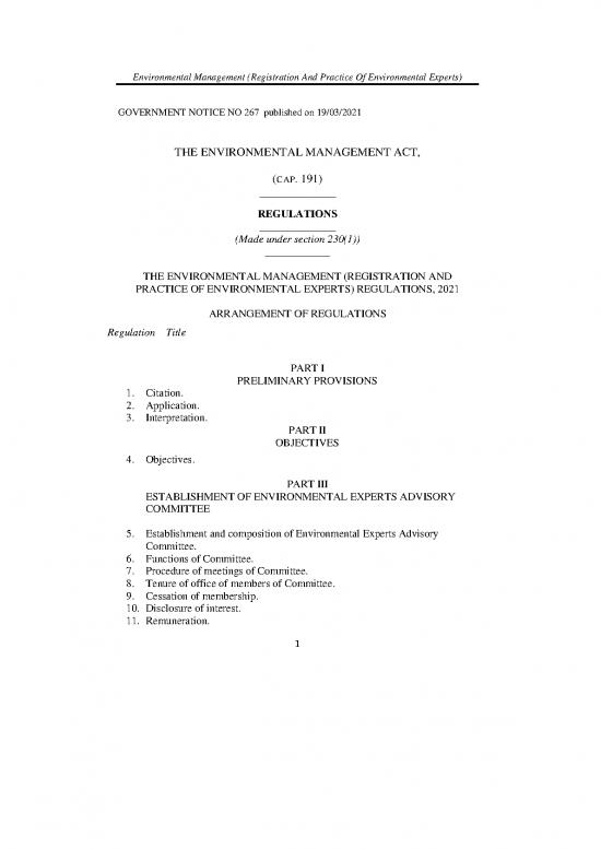 picture1_Environmental Management Act Pdf 55379 | Sw 1619095573 Gn N267 The Environmental Management (registration And Practi