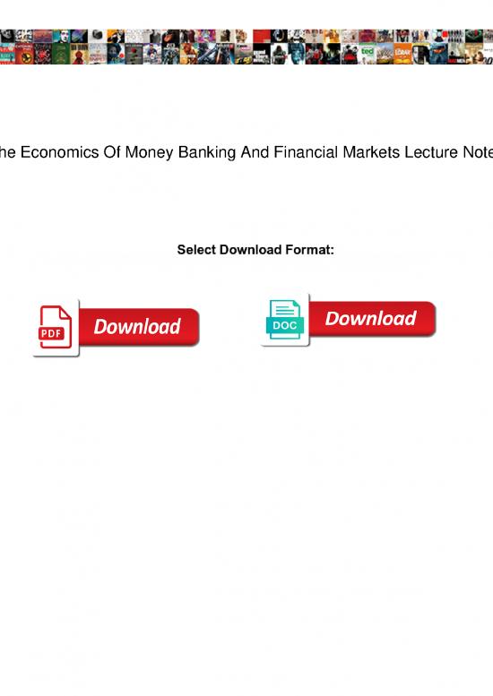 picture1_Money Pdf 55520 | The Economics Of Money Banking And Financial Markets Lecture Notes