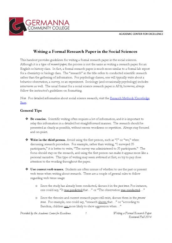 picture Research Pdf 55049 | Writing A Formal Research Paper In The Social Sciences