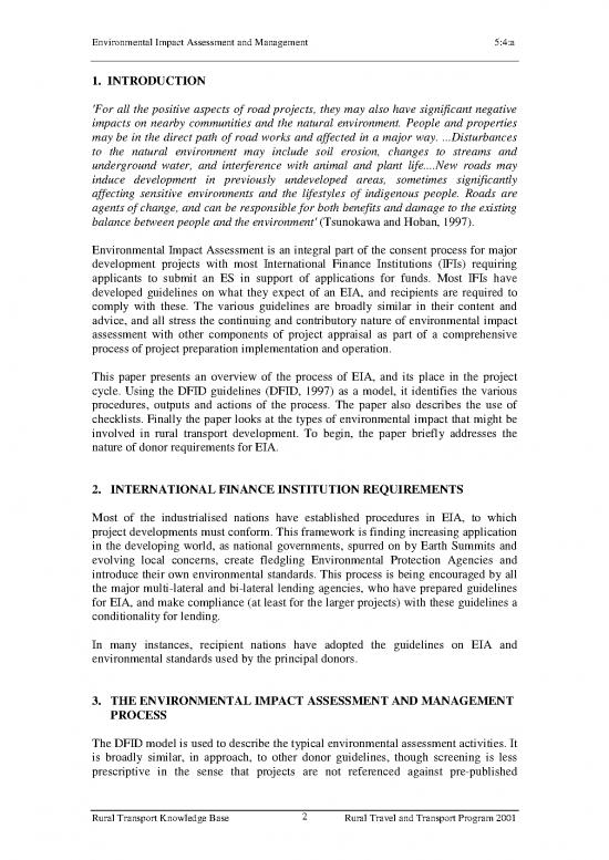 Environmental Assessment Pdf 55852 | 5 4a Environmental Impact Assessment