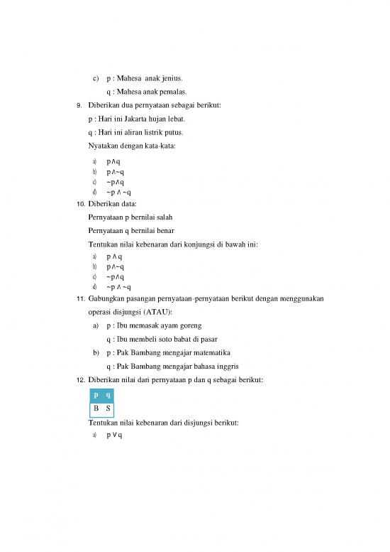 Matematika Pdf 54529 | Download Contoh Soal Logika Matematika ...