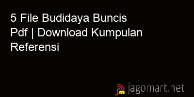 picture1 5 File Budidaya Buncis Pdf | Download Kumpulan Referensi picture 5 File Budidaya Buncis Pdf | Download Kumpulan Referensi