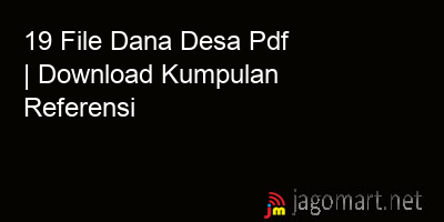 picture 19 File Dana Desa Pdf | Download Kumpulan Referensi