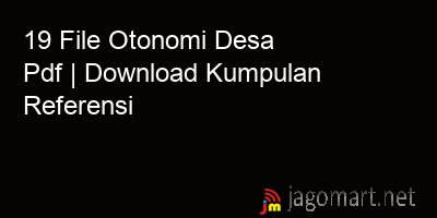 picture 19 File Otonomi Desa Pdf | Download Kumpulan Referensi