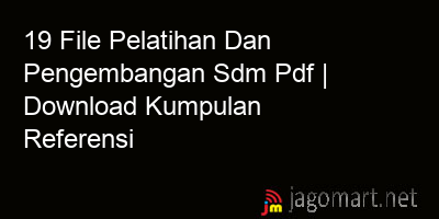 picture 19 File Pelatihan Dan Pengembangan Sdm Pdf | Download Kumpulan Referensi