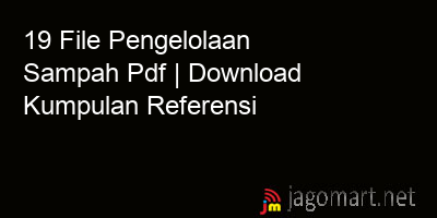picture 19 File Pengelolaan Sampah Pdf | Download Kumpulan Referensi
