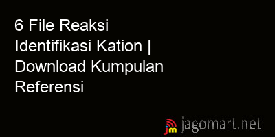 picture1 6 File Reaksi Identifikasi Kation | Download Kumpulan Referensi picture 6 File Reaksi Identifikasi Kation | Download Kumpulan Referensi