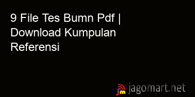 picture1 9 File Tes Bumn Pdf | Download Kumpulan Referensi picture 9 File Tes Bumn Pdf | Download Kumpulan Referensi