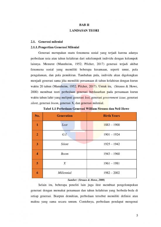 picture1_Pengertian Generasi Milenial Pdf 58348 | 31160054 Ta 12 Bab2