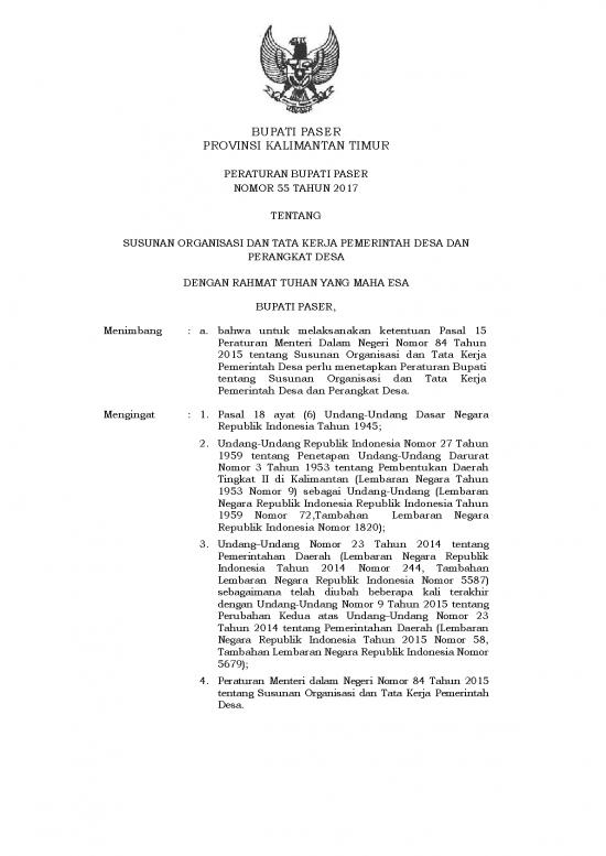 picture_Susunan Pemerintah Desa 58676 | 5perbup Nomor 5 Tentang Susunan Organisasi Dan Tata Kerja Pemerintah Desa Dan Perangkat Desa
