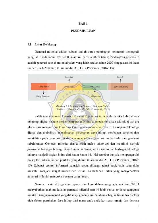 picture1_Generasi Milenial Pdf 58398 | A0003 Evelyn Clarissa Pranoto   Bab I