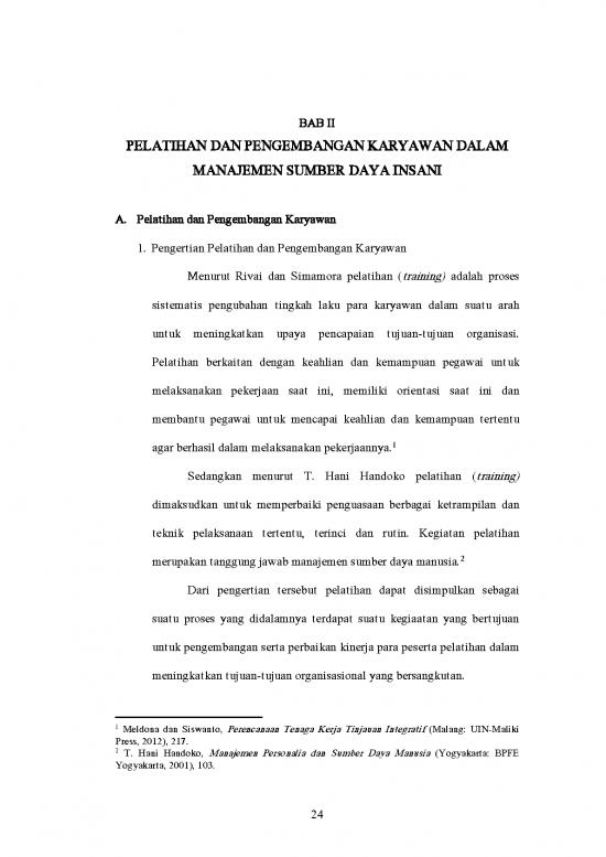 Pelatihan Dan Pengembangan Sdm Pdf Bab Item Download