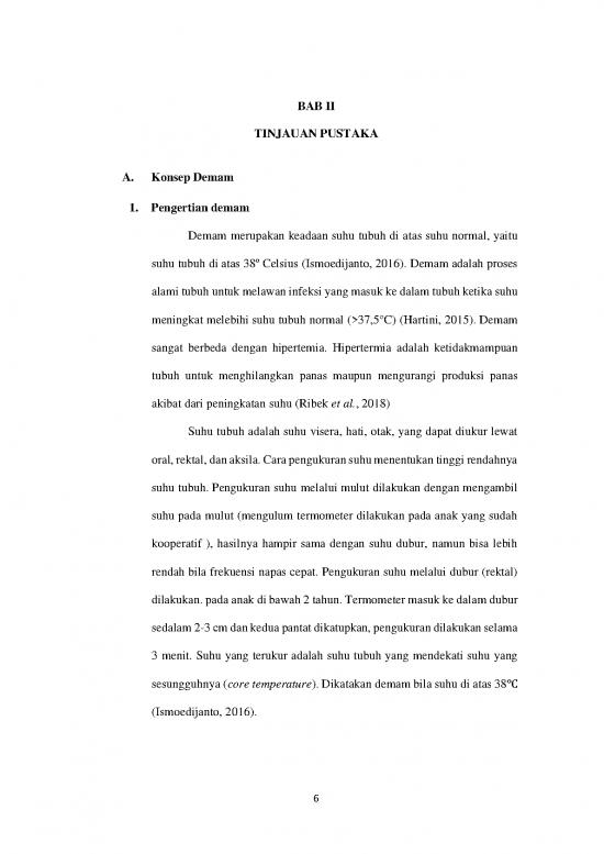 picture Demam Pdf 59343 | Bab Ii Tinjuan Pustaka