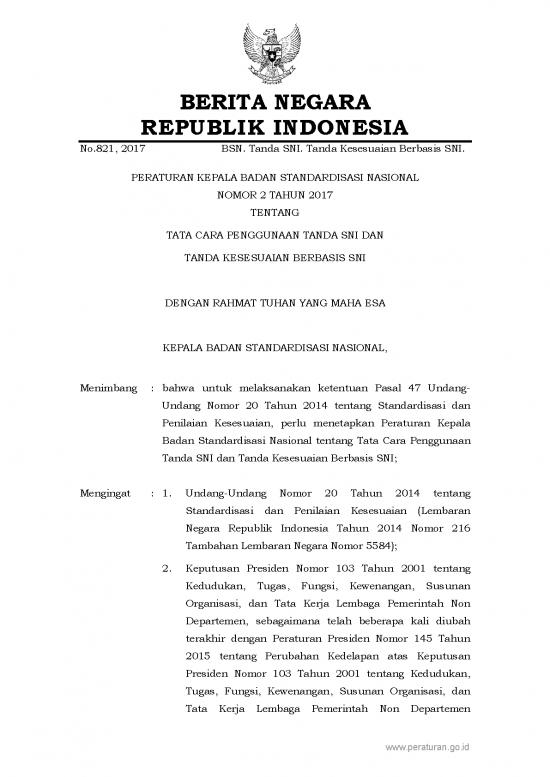 picture Sni Pdf 59052 | Bn821 2017