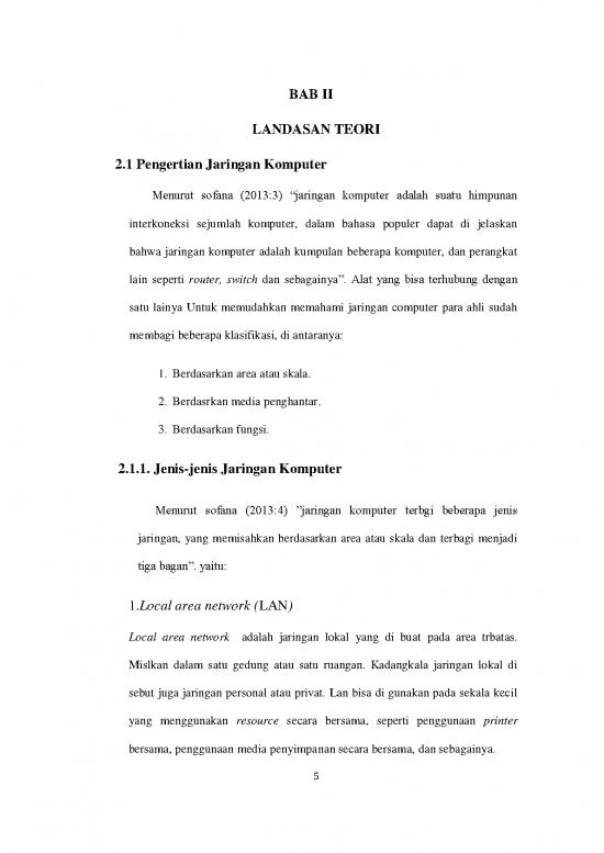 picture Jaringan Komputer Pdf 57375 | File 10 Babii Landasan Teori