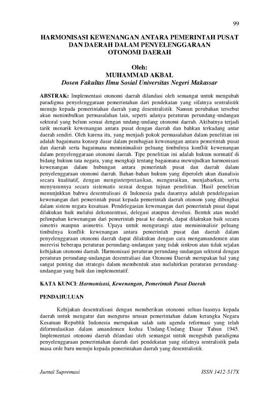 picture Otonomi Daerah Pdf 58612 | Harmonisasi Kewenangan Antara Pemerintah Pusat Dab Daera 4