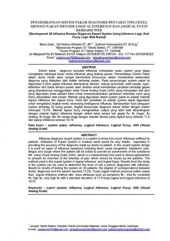 picture Influenza Pdf 59134 | Jurnal Una