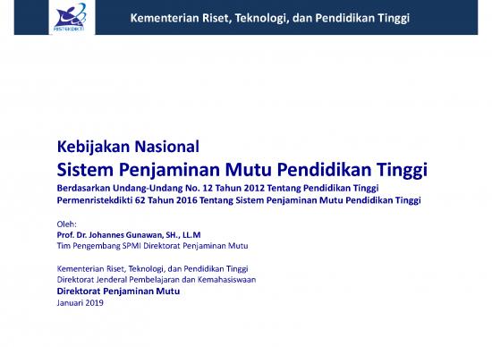 picture_Pendidikan Pdf 57331 | Kebijakan Nasional Spm Dikti 300119 K