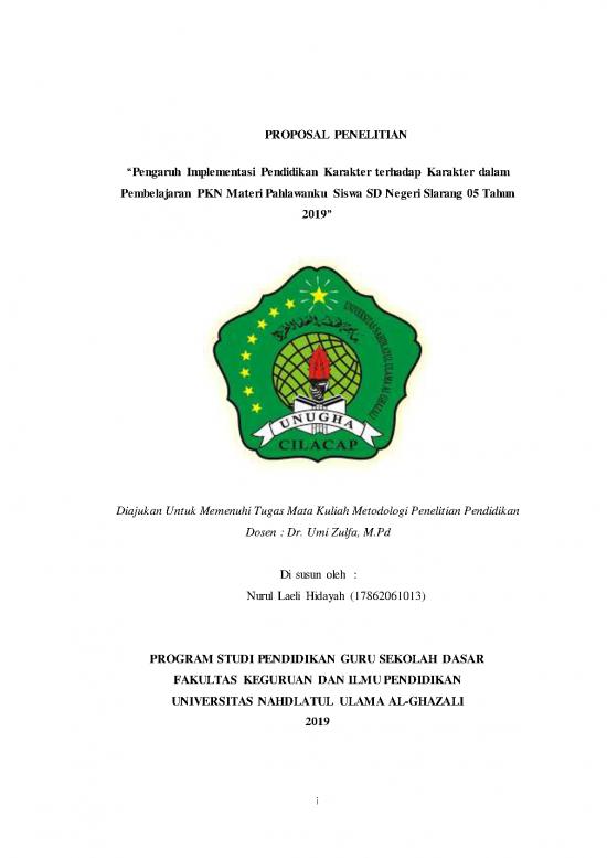 picture Pendidikan Pdf 57195 | Nurul Laeli H 17862061013 Pgsd 4 Nurullaelihidayah@gmaicom