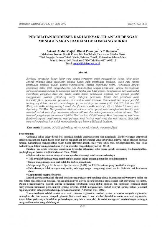 picture1_Reaksi Transesterifikasi Adalah 57973 | Paper T04
