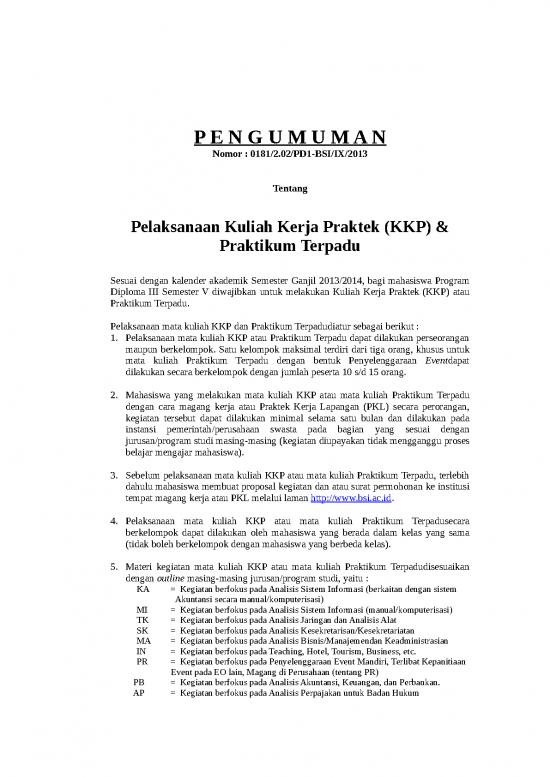 picture_Pengumuman Kkp Dan Praktikum Terpadu Smt Ganjil 2013 2014 Bsi 16 Sep 13