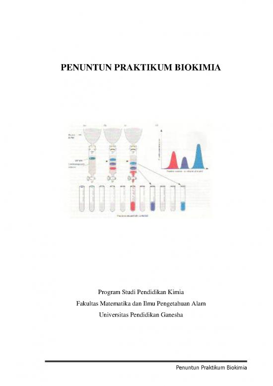 Pendidikan Pdf 57936 | Praktikum Biokimia