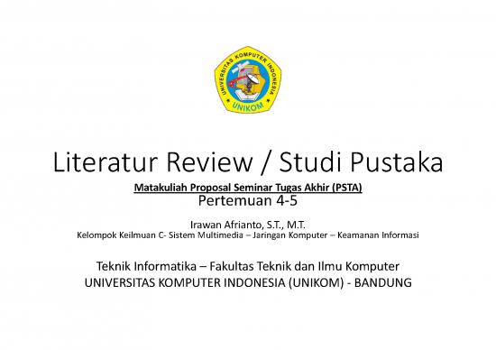 picture1_Contoh Studi Pustaka 58401 | Psta 4 5 Literature Review Dan Lampirannya