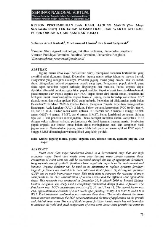 picture_Pupuk Pdf 58446 | Respon Pertumbuhan Dan Hasil Jagung Manis Terhadap Konsentrasi Dan Waktu Aplikasi Pupuk Organik Cair Ekstrak Tomat