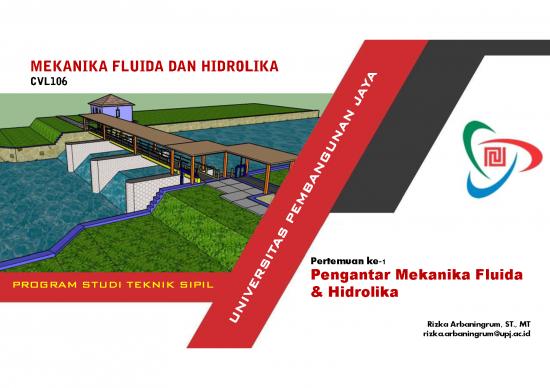 picture1_Mekanika Fluida Pdf 58563 | Slide Cvl106 Cvl106 Slide 01