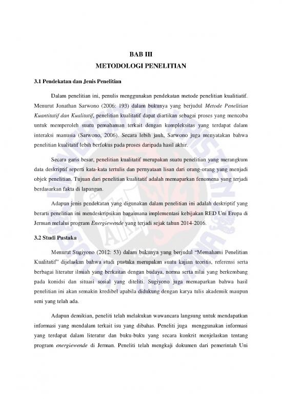 picture Contoh Metode Penelitian Studi Pustaka 58388 | T1 372015060 Bab Iii