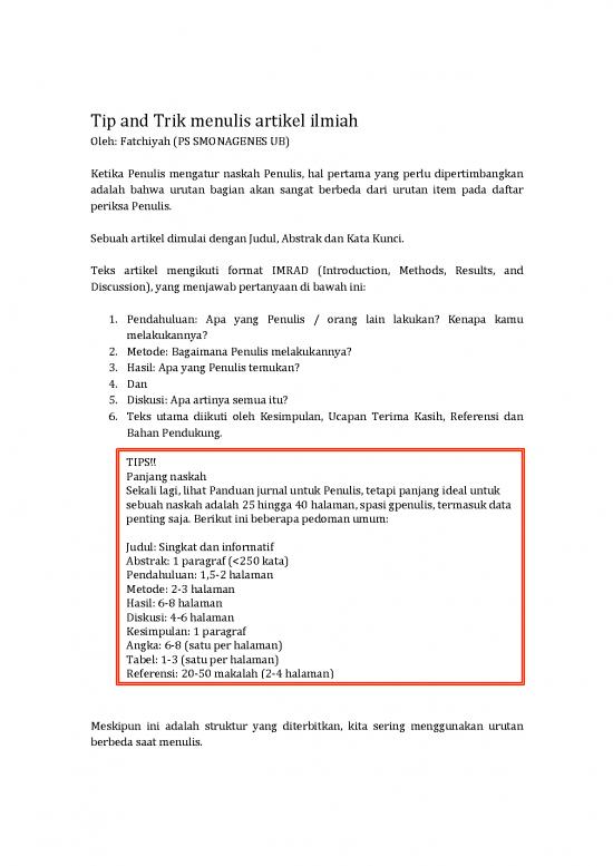 picture Artikel Pdf 57448 | Tip And Trik Menulis Artikel Ilmiah