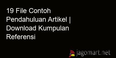 picture 19 File Contoh Pendahuluan Artikel | Download Kumpulan Referensi