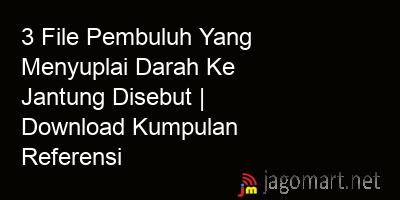 picture 3 File Pembuluh Yang Menyuplai Darah Ke Jantung Disebut | Download Kumpulan Referensi