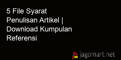 picture1 5 File Syarat Penulisan Artikel | Download Kumpulan Referensi picture 5 File Syarat Penulisan Artikel | Download Kumpulan Referensi