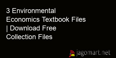 picture 3 Environmental Economics Textbook Files | Download Free Collection Files