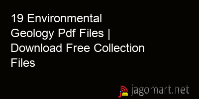 picture 19 Environmental Geology Pdf Files | Download Free Collection Files