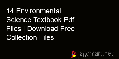 picture 14 Environmental Science Textbook Pdf Files | Download Free Collection Files