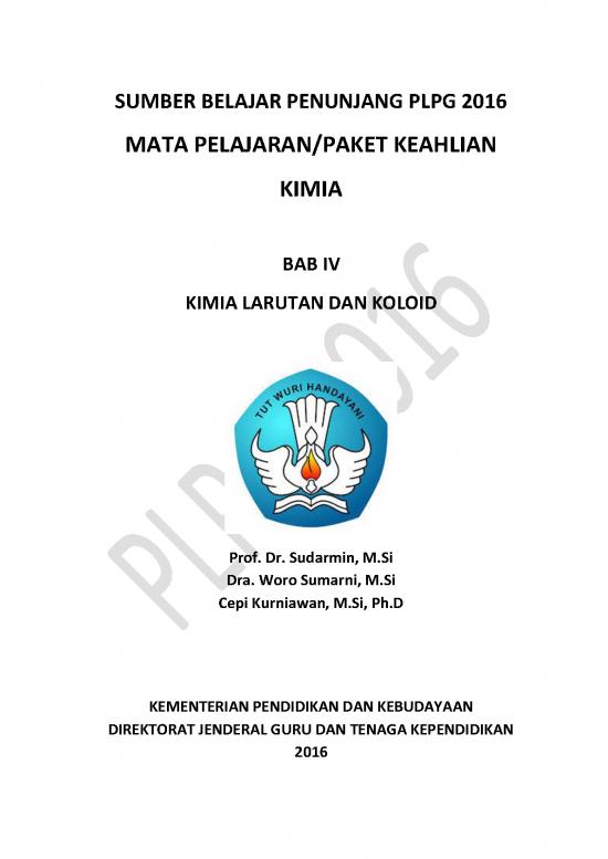 picture1_Larutan Pdf 60562 | 187 Bab 4 Kimia Larutan Dan Koloid