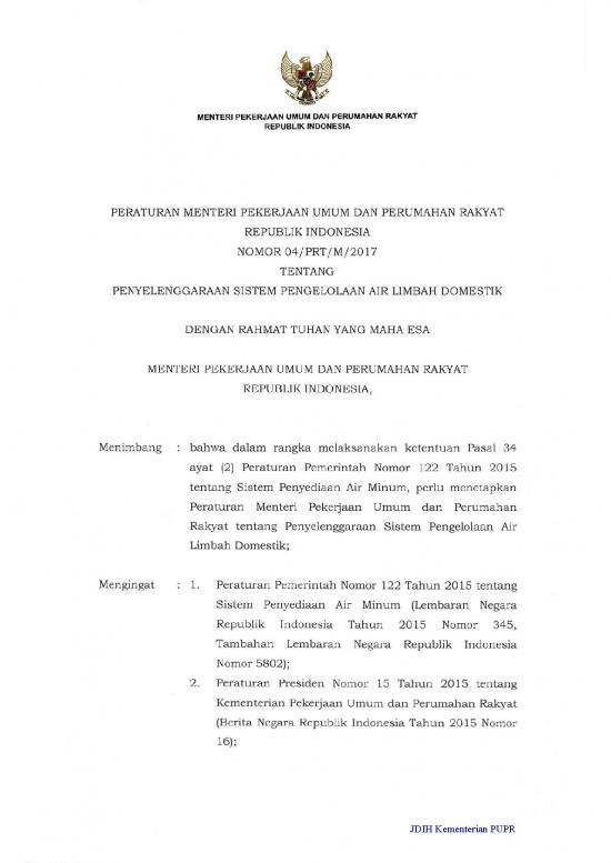 picture_Limbah Pdf 59661 | 190405 Permen Pupr 04 2017 Pengelolaan Air Limbah