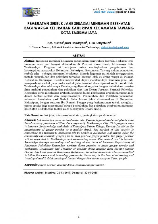 picture1_Journal Pdf 61318 | 295876 Pembuatan Serbuk Jahe Sebagai Minuman Ke 1ddaf855