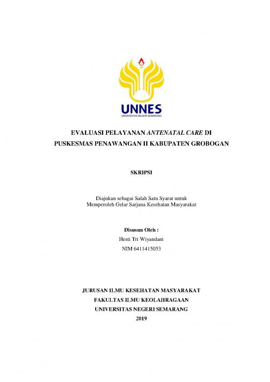 picture Materi Antenatal Care 60732 | 6411415053 Optimized