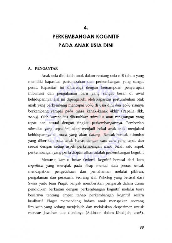 picture1_Perkembangan Kognitif Pdf 60390 | Book Tritjahjo Danny Mozes Kurniawan Maria Rahardjo Lanny Wijayaningsih Ajeng Widiastuti Konsep Dasar Perkembangan Anak Usia Dini Bab 4